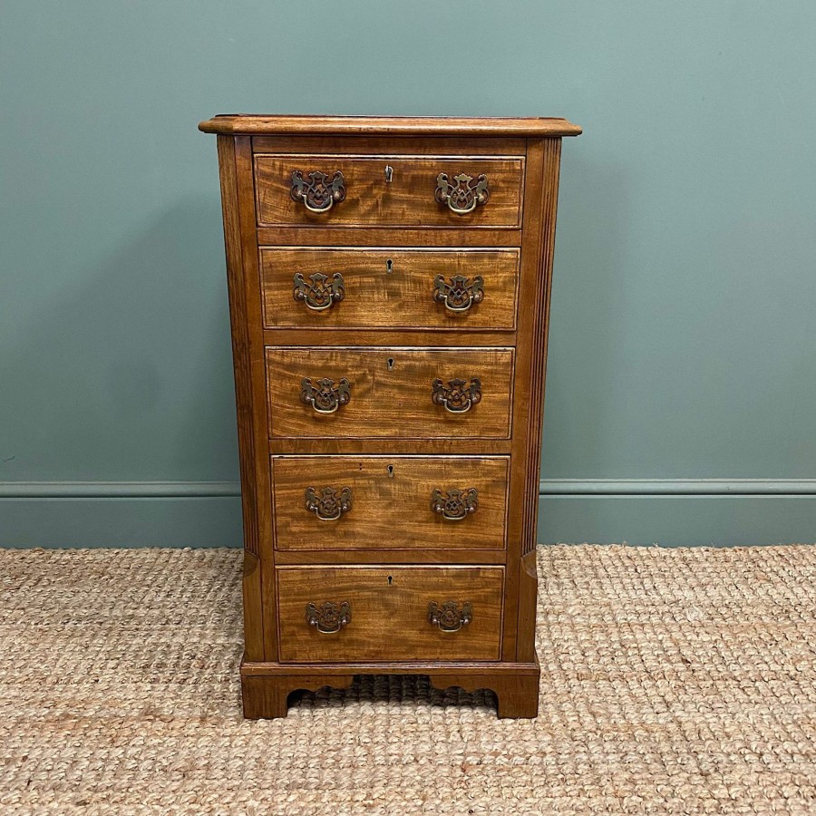 Antique Furniture Antiques World (via WooCommerce) Chest Of Drawers | Small Mahogany Antique Chest Of Drawers