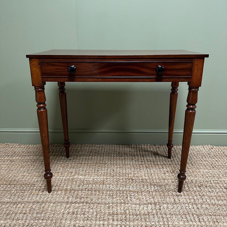 Antique Furniture Antiques World (via WooCommerce) Side Tables | Elegant Antique Victorian Mahogany Side Table