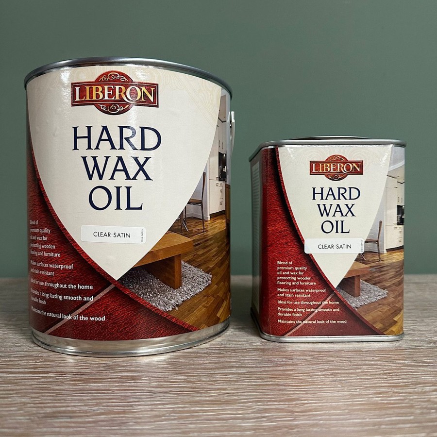 Restoration Materials Antiques World (via WooCommerce) Wood Oil | Liberon Hard Wax Oil - Clear Satin Finish