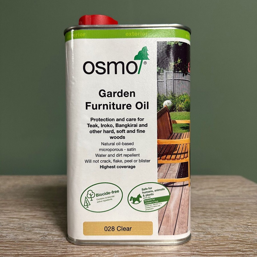 Restoration Materials Antiques World (via WooCommerce) Exterior Wood Oil | Osmo Garden Furniture Oil - Protective, Durable Finish.