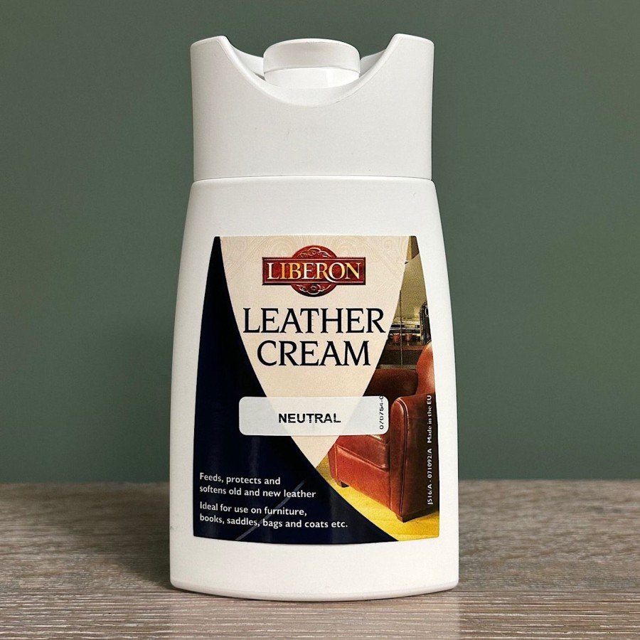 Restoration Materials Antiques World (via WooCommerce) Leather Polish | Liberon Leather Cream - For Rejuvenating Leather Items