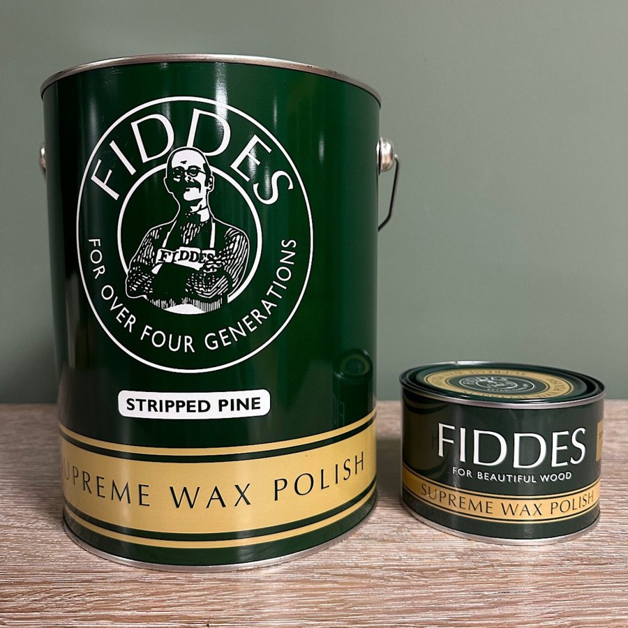 Antique Furniture Antiques World (via WooCommerce) Furniture Wax | Fiddes Supreme Stripped Pine Wax | Antique Pine Wax