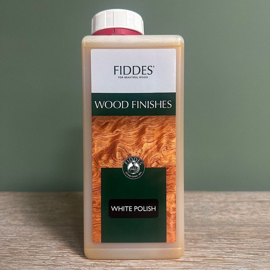 Restoration Materials Antiques World (via WooCommerce) French Polish | Fiddes White Polish - 1 Litre