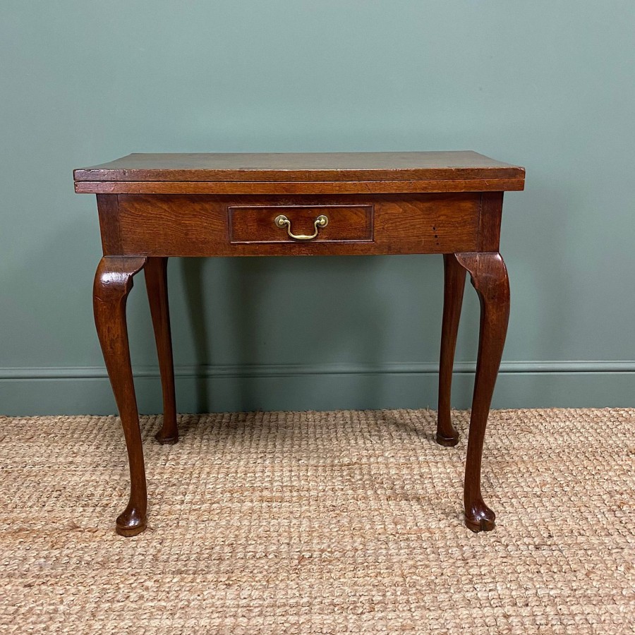 Antique Furniture Antiques World (via WooCommerce) Card / Games Tables | Country House Antique Georgian Side Table / Tea Table