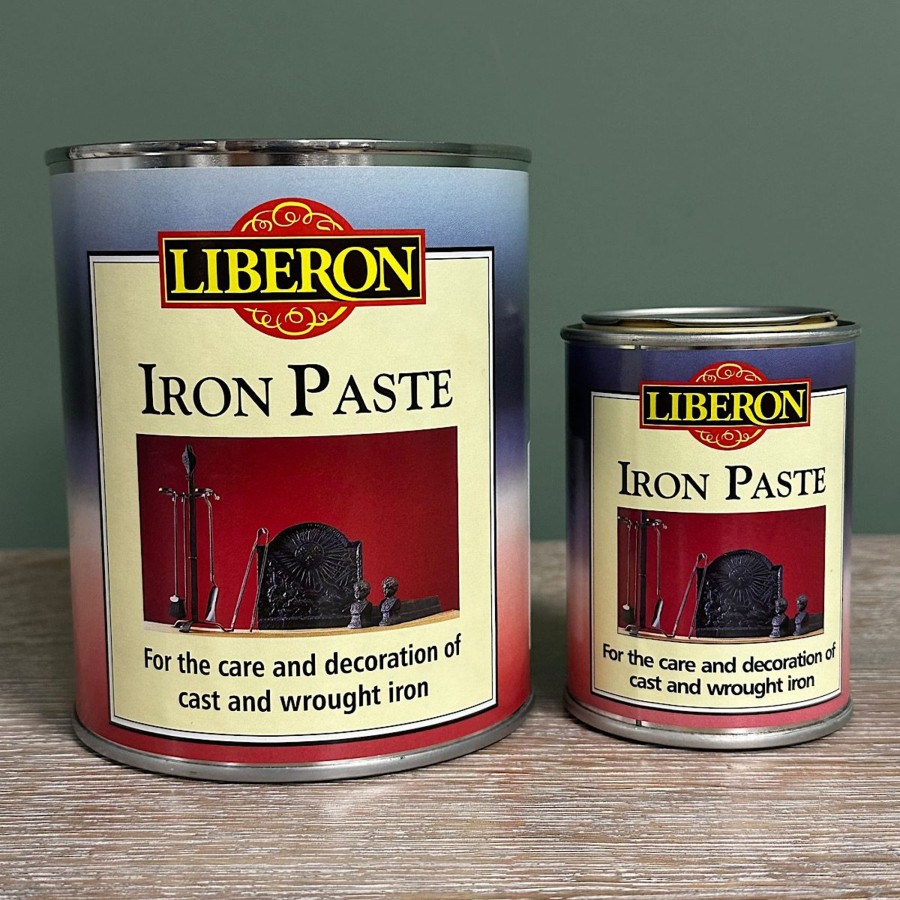 Restoration Materials Antiques World (via WooCommerce) Metal Cleaning / Colouring | Liberon Iron Paste - Restore Ironwork & Fire Surrounds