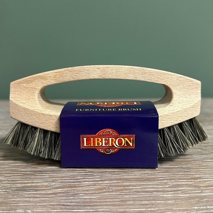 Antique Furniture Antiques World (via WooCommerce) Furniture Wax | Liberon Wax Buffing Brush - For Polishing & Buffing Wax